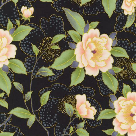 robert kaufman kaufman imperial collection garden flowers metallic garden fabric|robert kaufman imperial honoka.